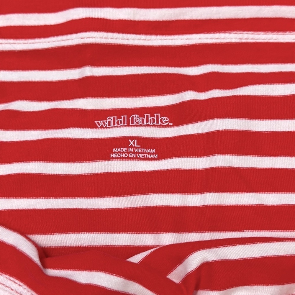 NWT Wild Fable Stripped Shirt - Picture 3 of 5